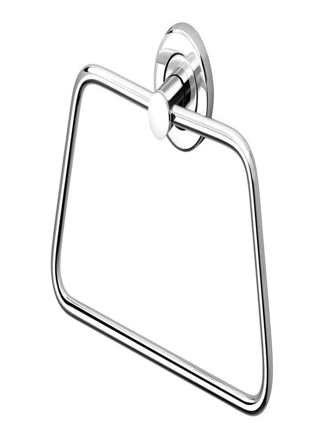 آي ستار حلقة منديل مثلثة من الفولاذ المقاوم للصدأ 304 من iSTAR (طلاء كروم) - عبوة من قطعة واحدة - Image 2